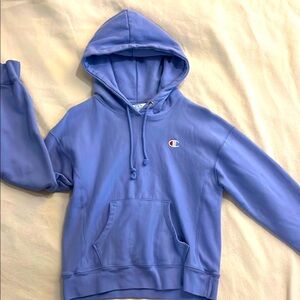 Champion Light Blue Reverse Weave Hoodie